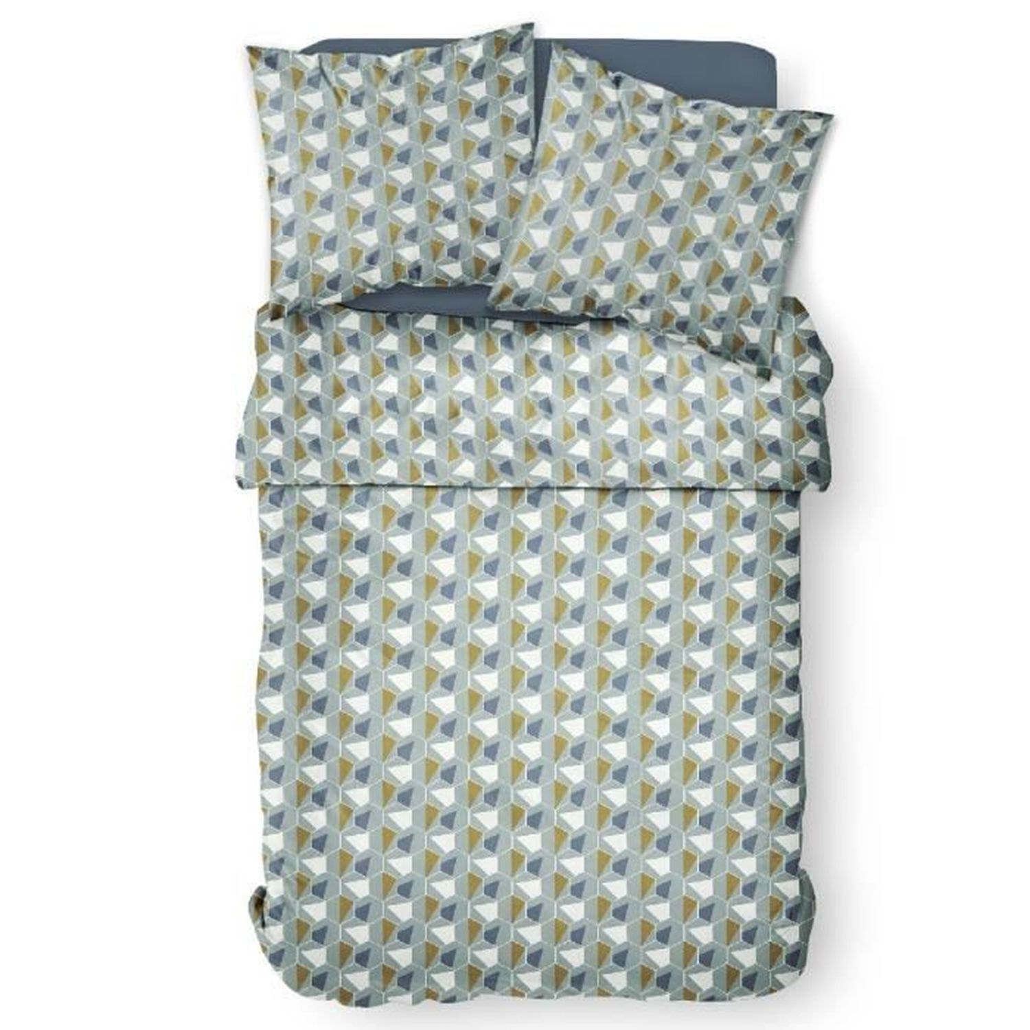 Bettwäsche-Set „Today“ – Bettbezug 240 x 260 + 2 Kissenbezüge 63 x 63 – 100 % Baumwolle, Fadenzahl 57 – Mawira 2,19 TOD3574641089207