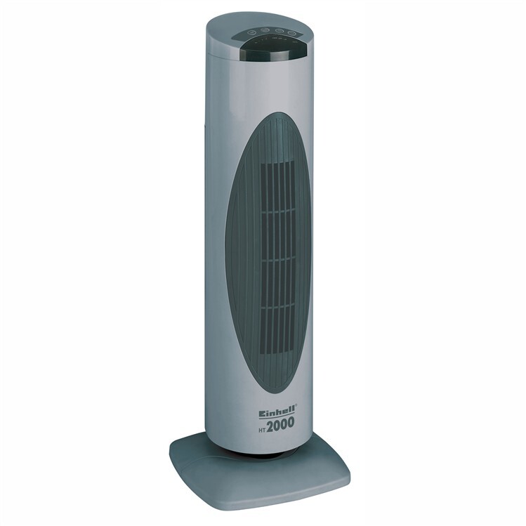 Einhell HT 2000 HeizlÃ1/4fter, Standgerät, 2000 Watt, 2 Heizstufen, Kaltstufe, Timer