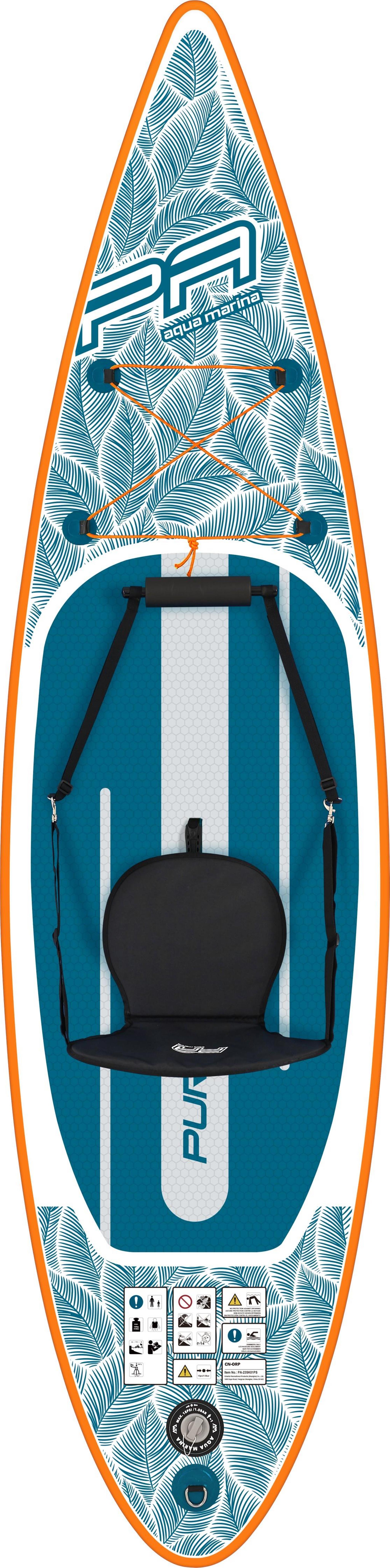 Aqua Marina Pure Air 11'0" SUP-Board 335 cm Combo