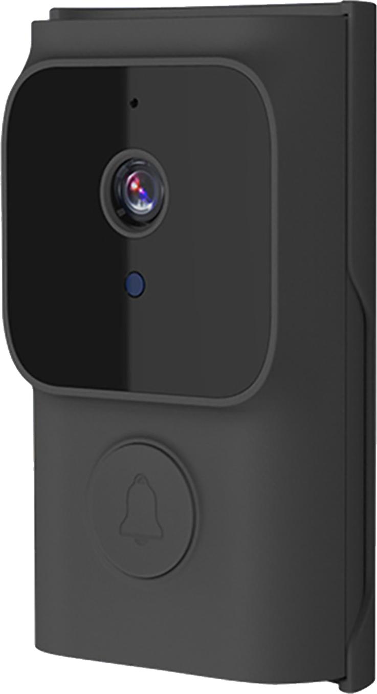 Video zvonček Bezdrôtová inteligentná kamera s gongom Tuya App 2.4G WiFi 720p Diaľkové vizuálne volanie 2-cestný zvuk Infračervené nočné videnie 75 stupňov široký uhol pre domácnosti Kancelária Vily Hotely