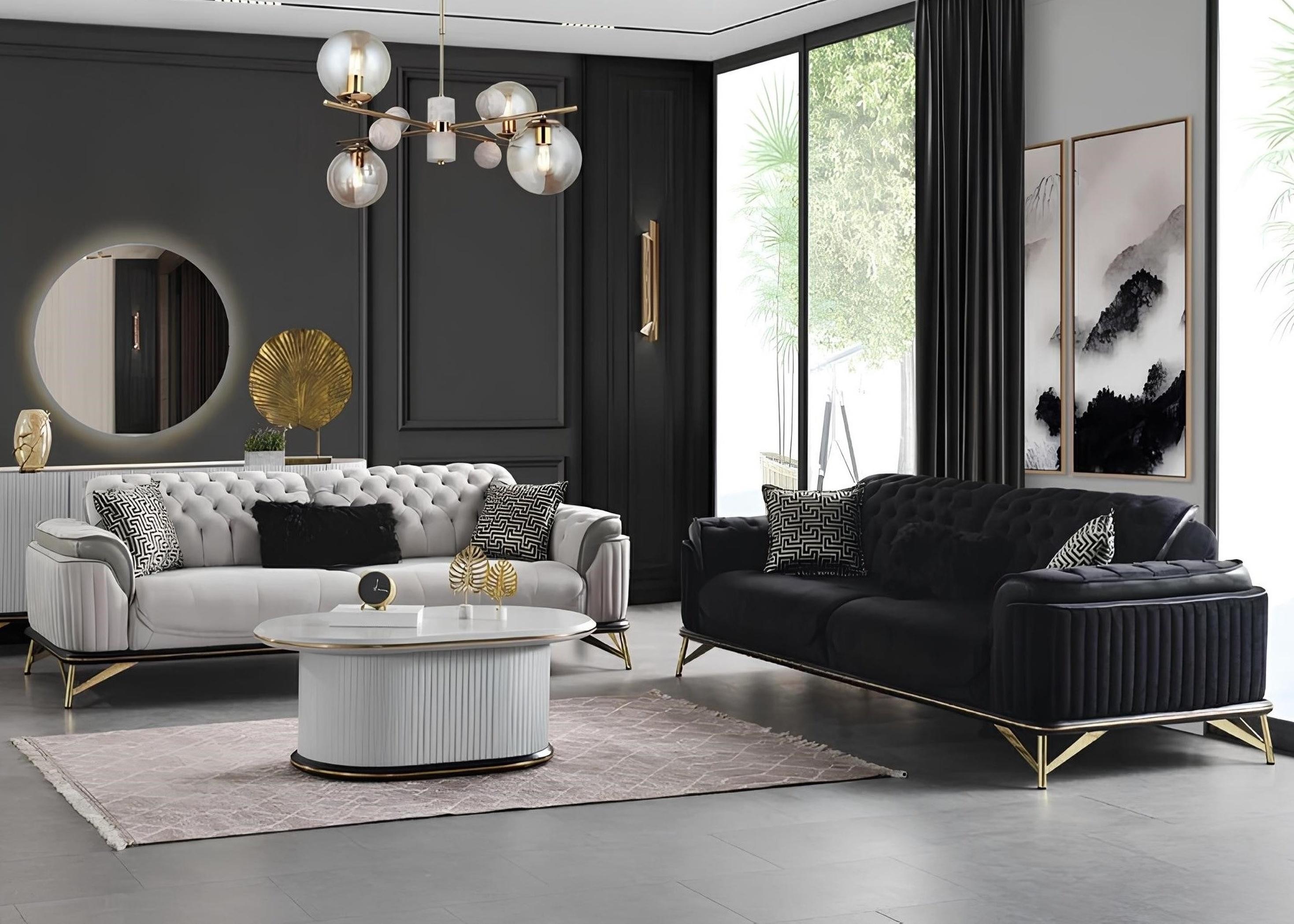 AEA Polstermöbel Sofagarnitur Sofalandschaft Couchmöbel Sofa Wohnzimmer Couch 3+3