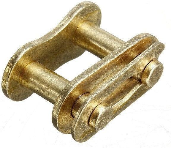 Sonstige POCKET BIKE / Rocket Bike Kettenschloss T8F / Pocket Cross Kette dick Gold