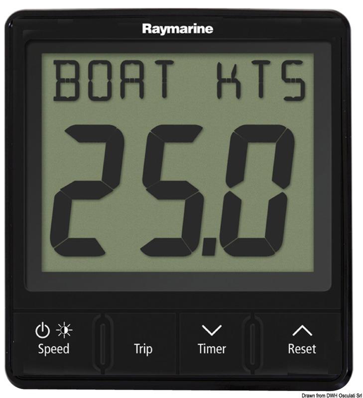 Raymarine i50 Geschwindigkeitsanzeige - Osculati 29.592.01