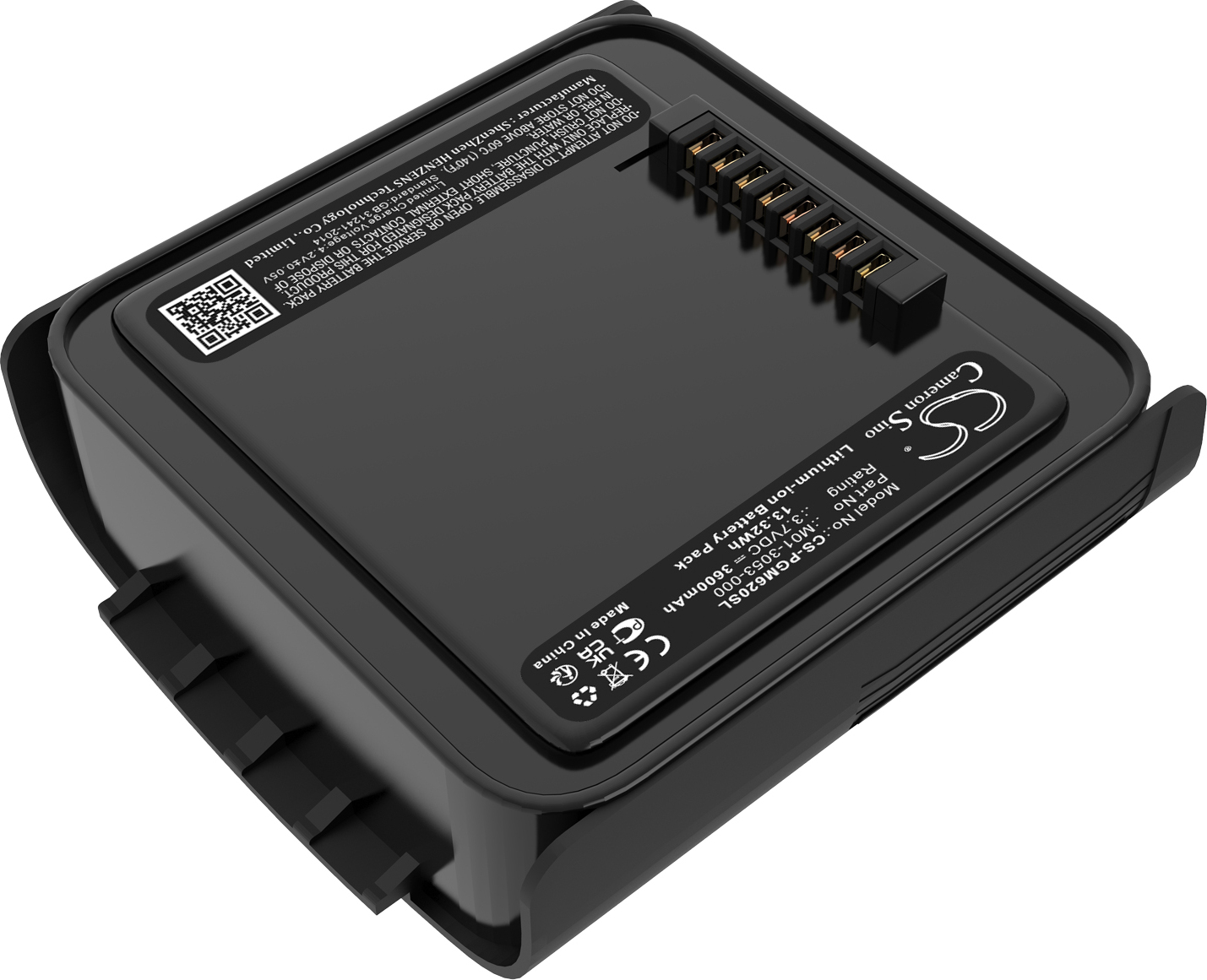 TECHTEK Akku Kompatibel mit [RAE Systems] MultiRAE, MultiRAE Benzene, MultiRAE Lite, MultiRAE Pro, für [MicroRAE] PGM-6208, PGM-6228 Ersetzt M01-305