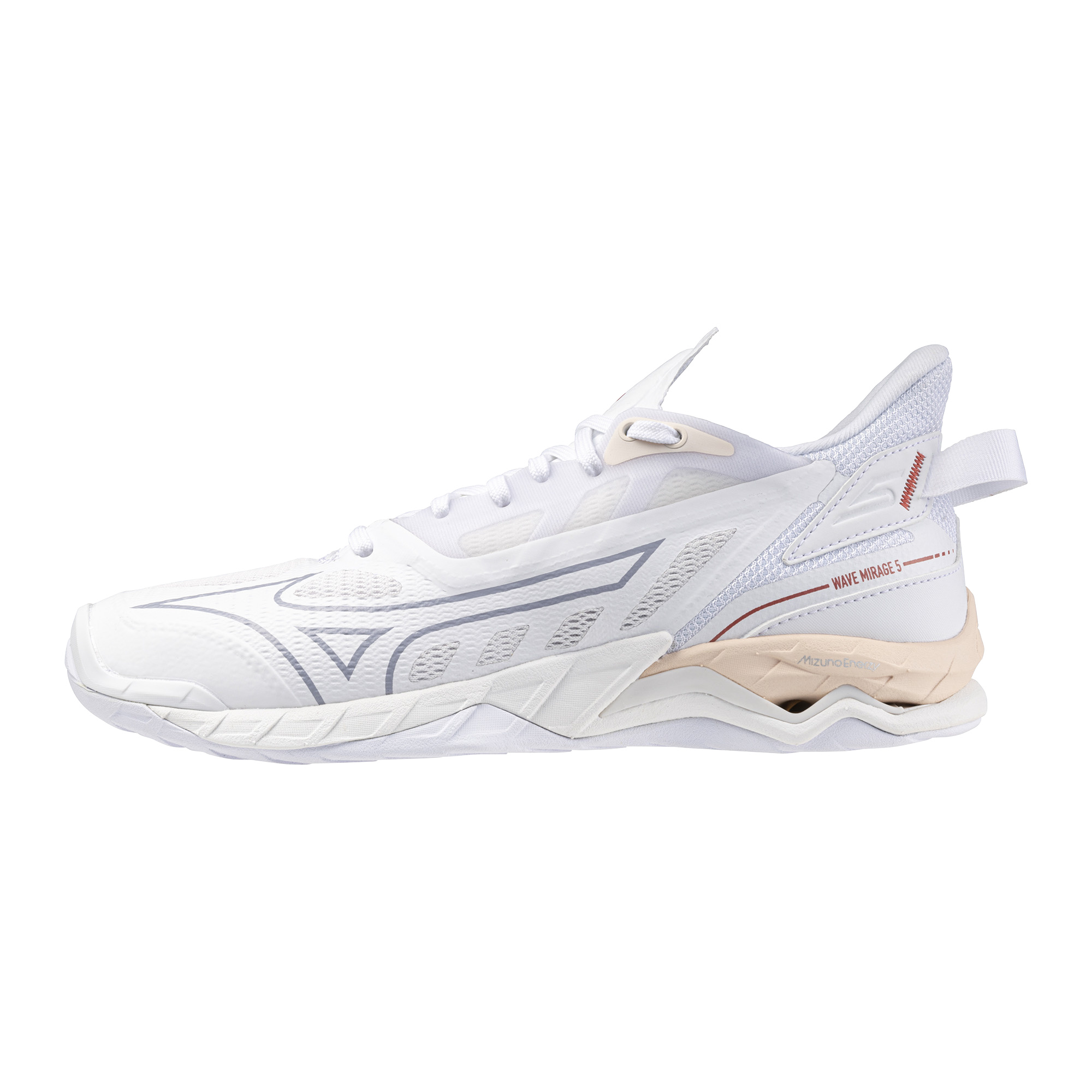 Mizuno Wave Mirage 5 White/Aleutian/Cloud Pink White/Aleutian/Cloud Pink 42.5 X1GB2350-25
