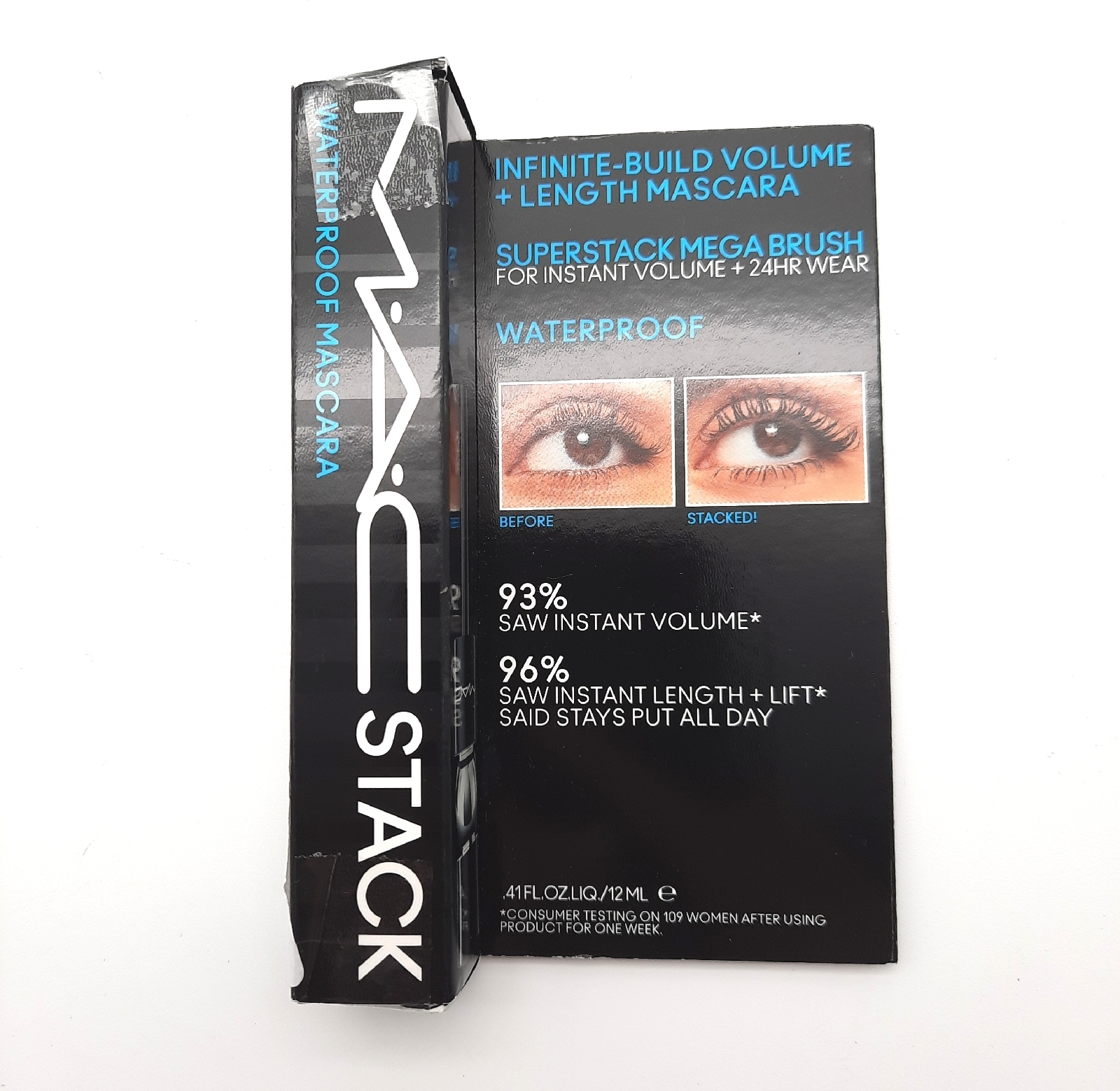 MAC Stack Waterproof Mascara 12 ml M.a.cstack Mega Brush Mascara Waterproof