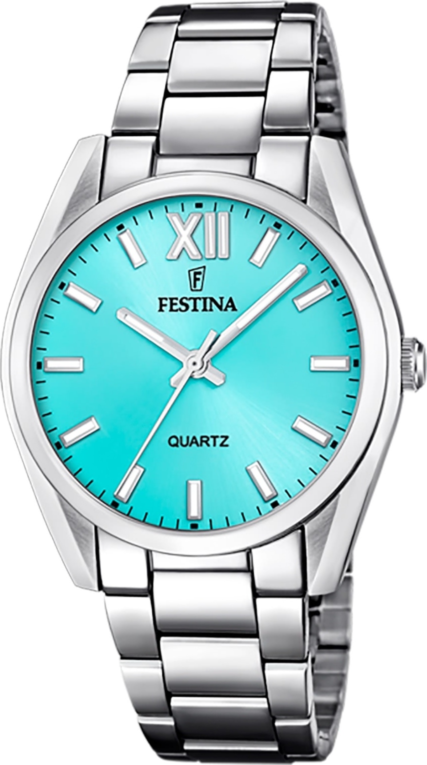 Festina dámske náramkové hodinky z nehrdzavejúcej ocele strieborné ležérne D2UF20622/D