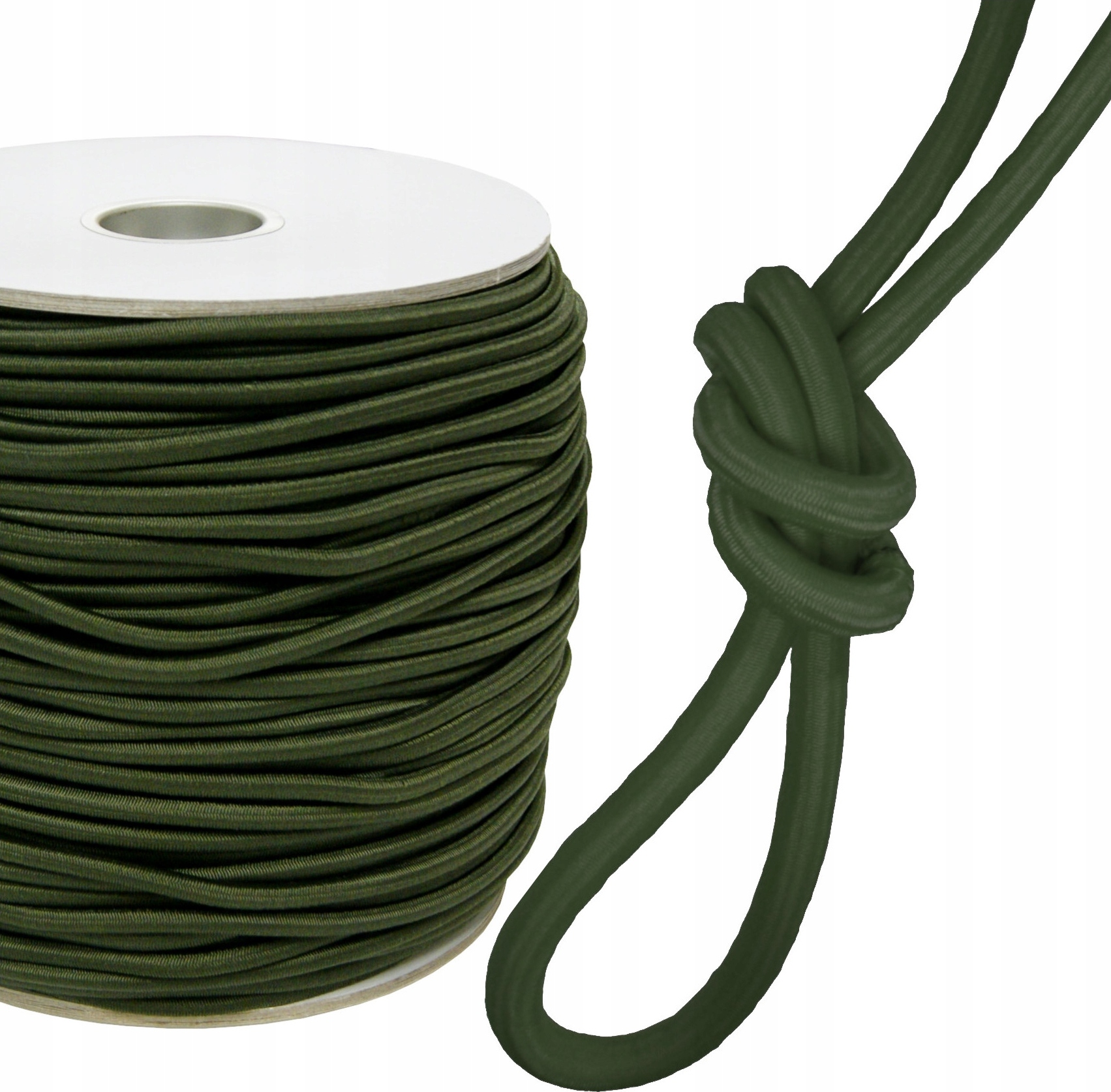 Ekspand | Gummiseil SEIL - 12mm - grün - hohe Elastizität - UV-beständig - 80m Länge Gumowa 12mm zielona