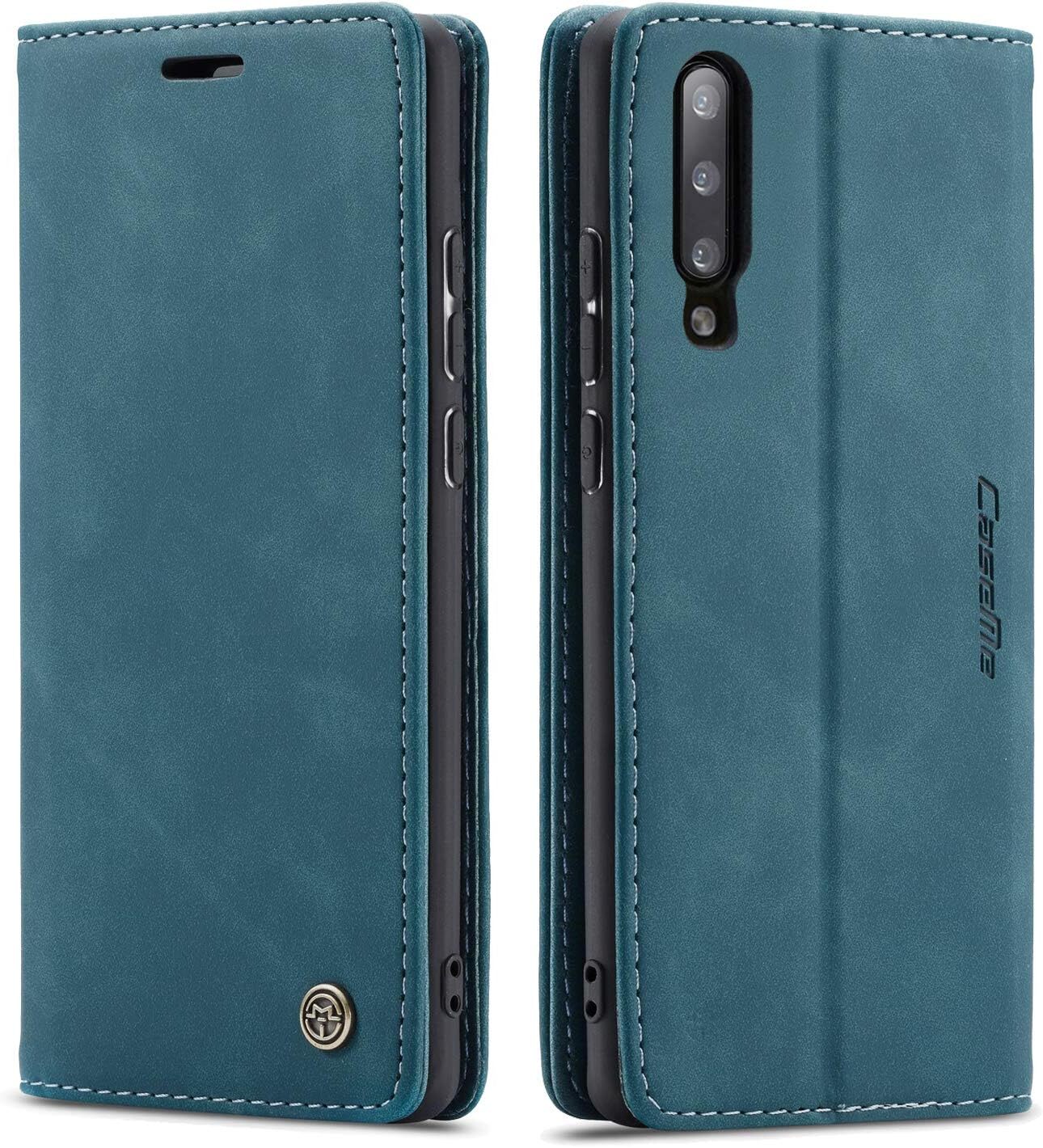TECSHINE Custodia In Pelle PU Con Staffa Per Honor Magic V3 - Protezione 360°, Vetro 9H Integrato, Bordo Rialzato Per Fotocamera