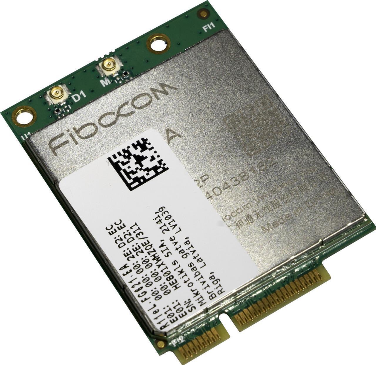 Mikrotik R11eL-FG621-EA, Eingebaut, Kabelgebunden, Mini PCI Express, Grün