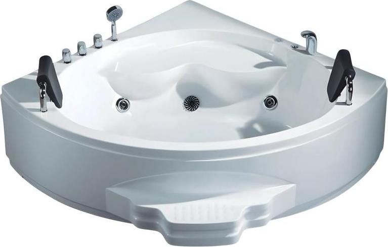 AEA Luxuswanne Badewanne Wellnesswanne Hydromassagewanne Massagewanne 150x150 cm