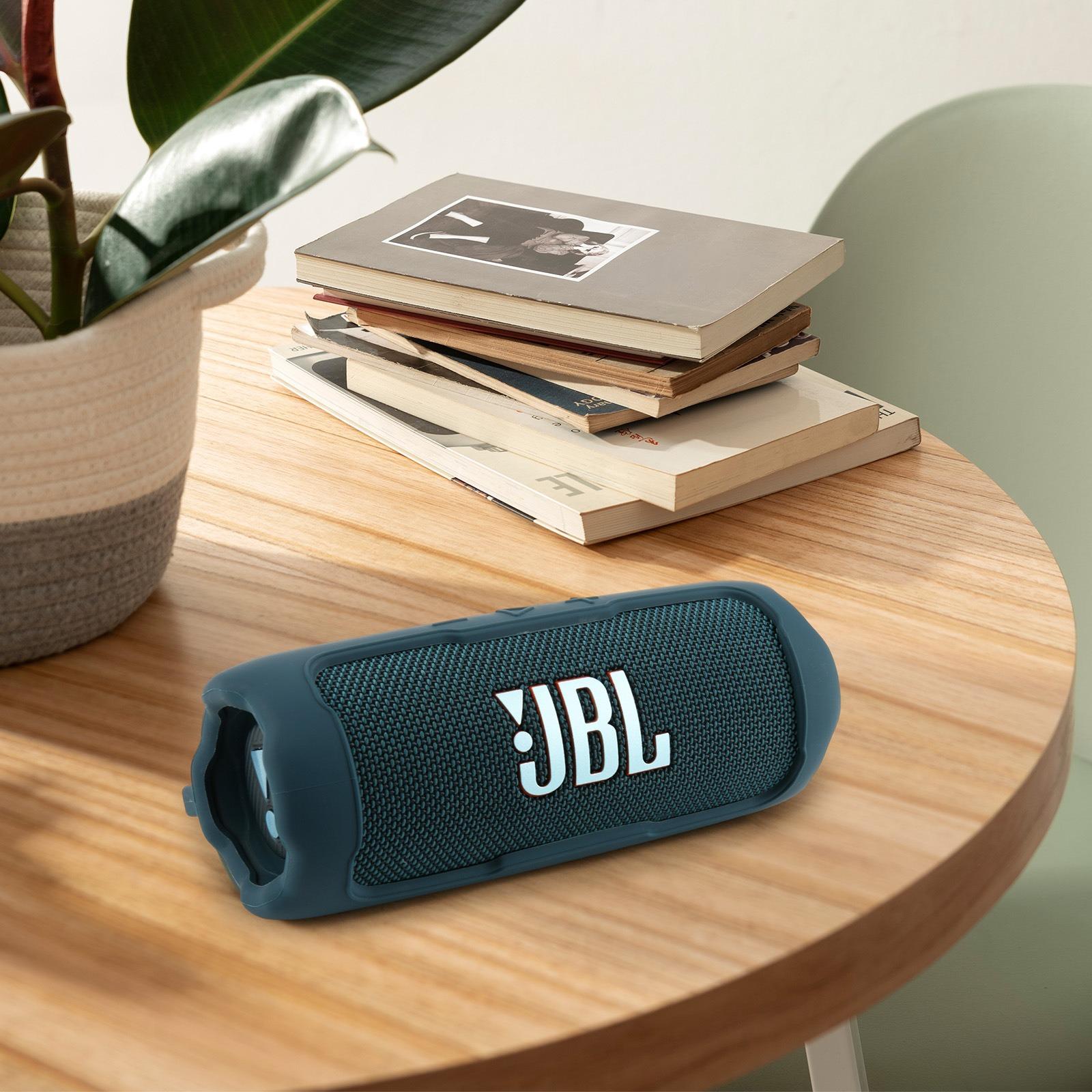 INF Silikon Schutzhülle für JBL Flip 7 - Verbesserter Schutz & Portabilität Blau 398485