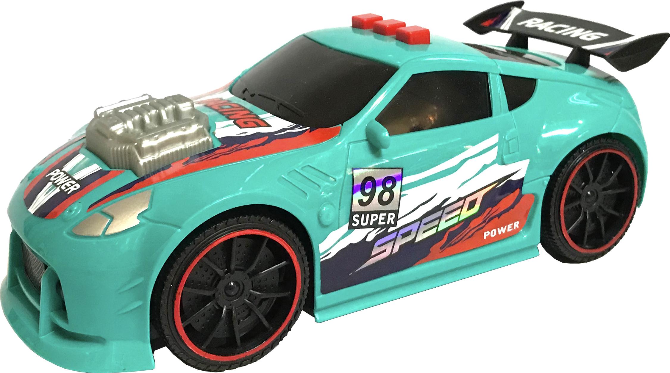 Wiky Rennwagen 21 cm mit Licht- und Soundeffekten