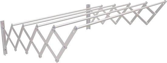OEM 150 cm Aluminium Drying Rack für Innen- und Außenbereich | Silber | Kollabierbar | Metall | 150 cm Länge 2026