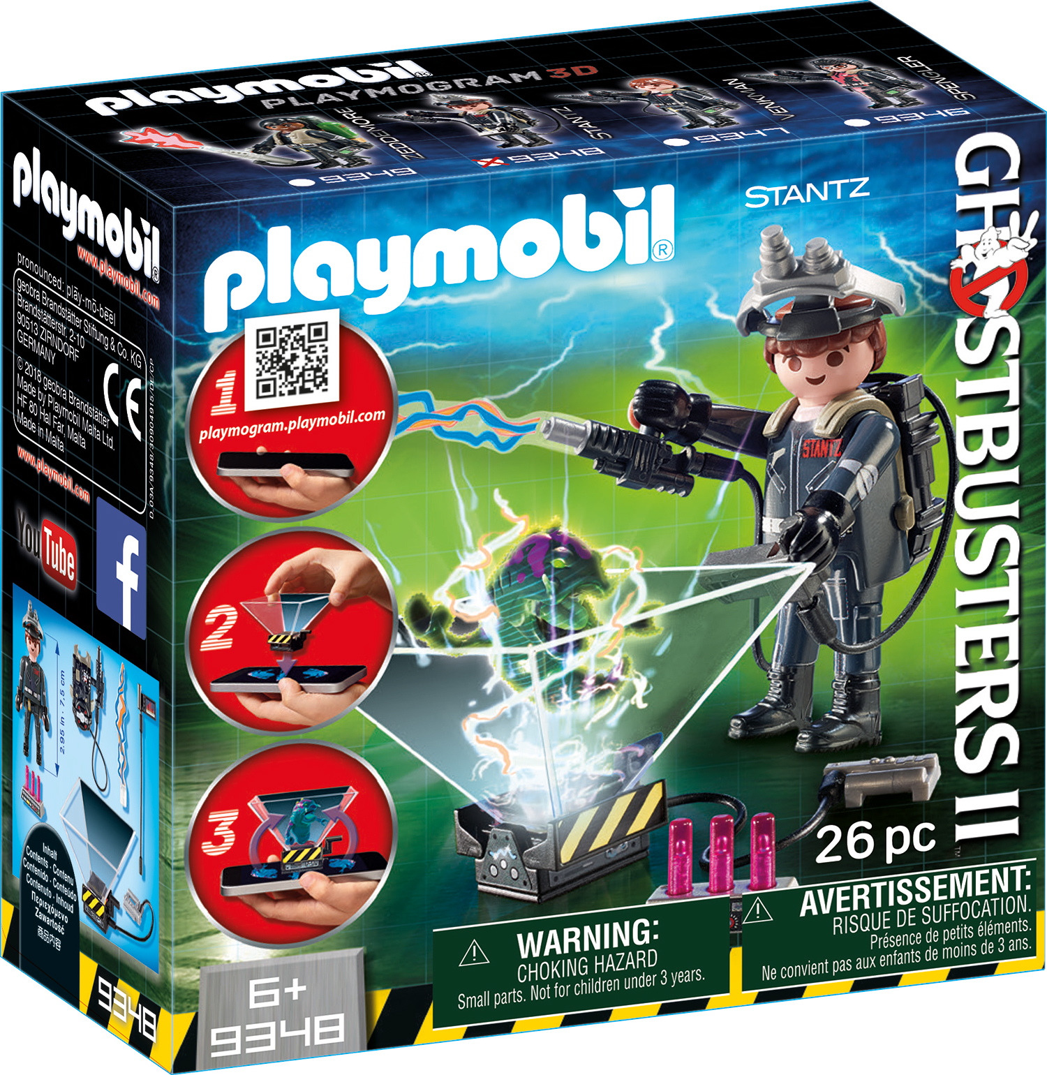 PLAYMOBIL 9348 Geisterjäger Raymond Stantz