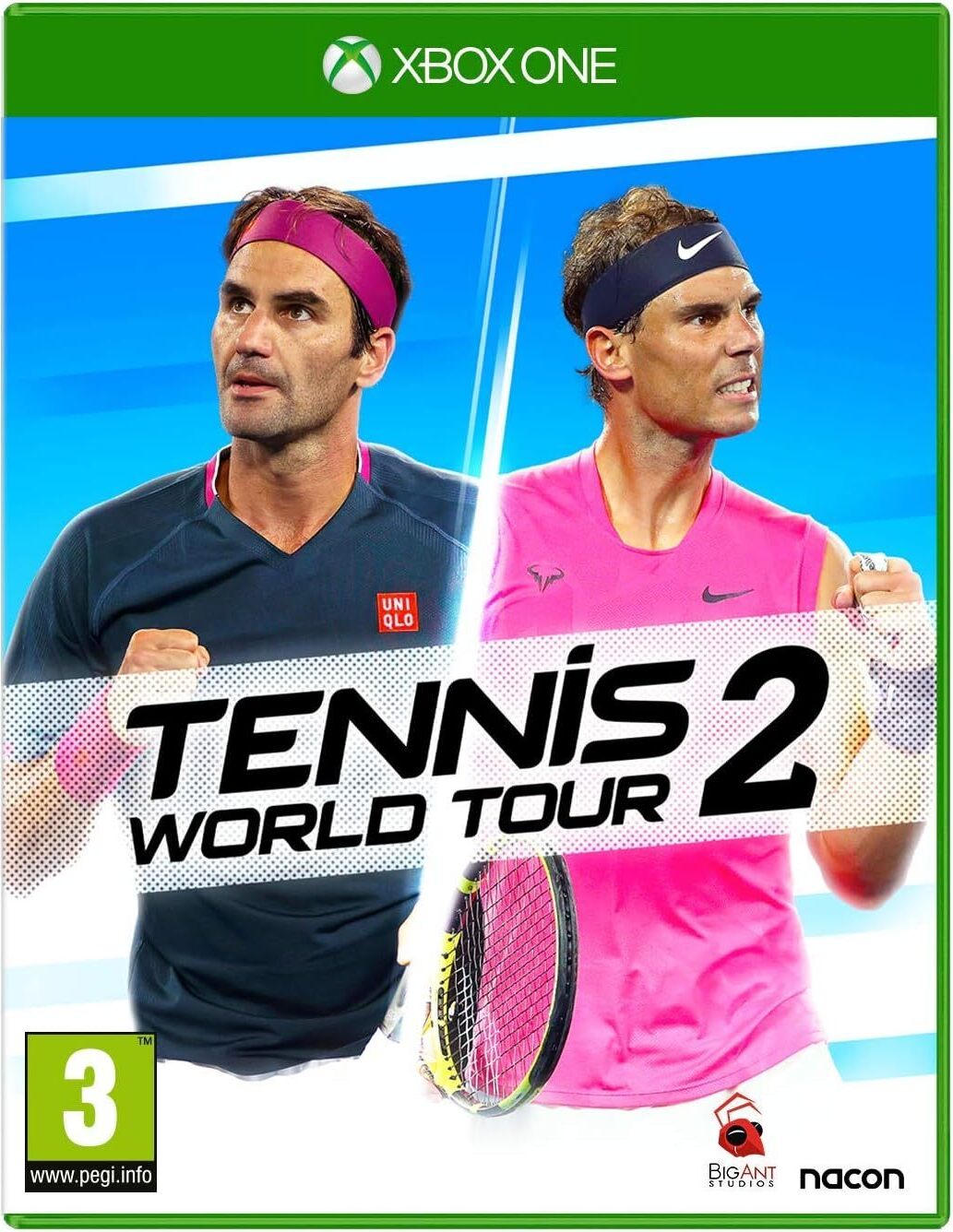 Xbox Original Xbox Games Xbox One Tennis World Tour 2 One Size 1223833