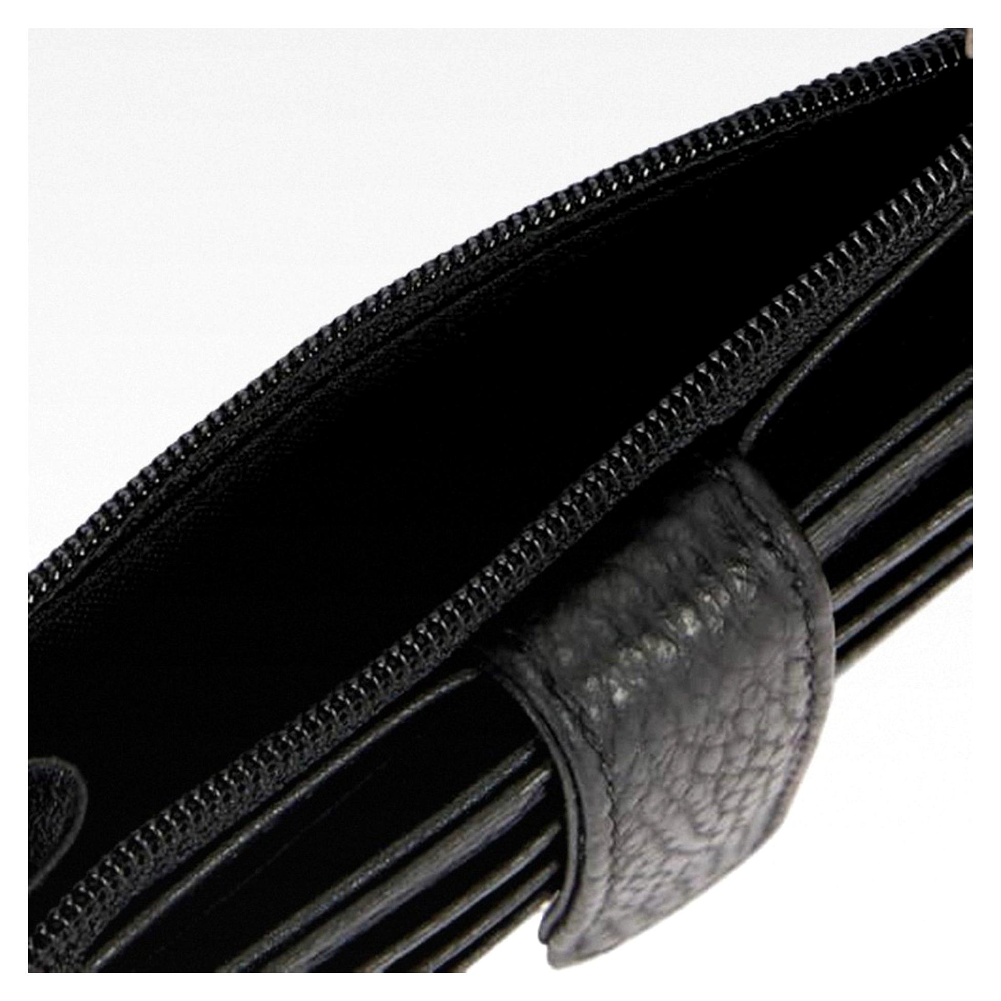 Markenlos Damen Geldbörse aus Mellow Leder