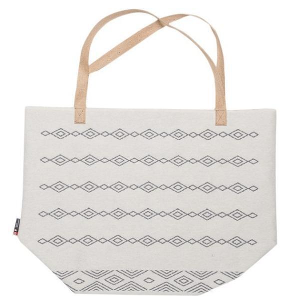 David Fussenegger Tasche Goliath 'Rautenstreifen' 70 x 50 cm