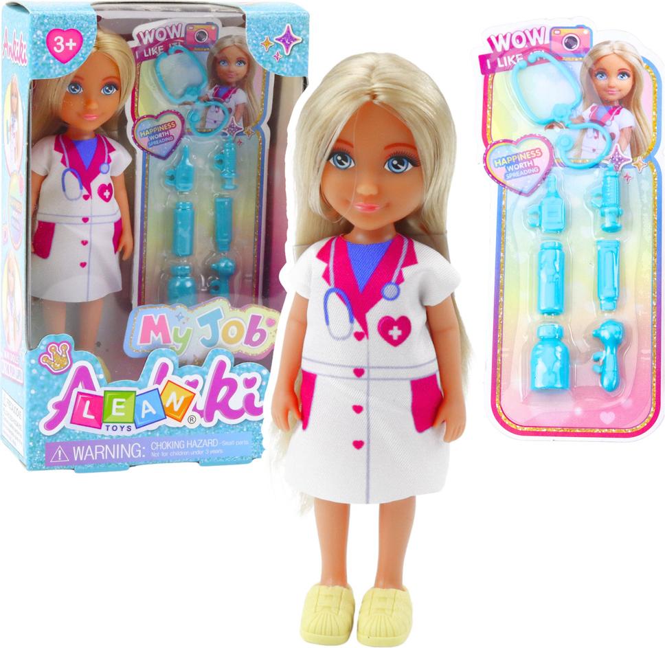 Lean Mini Ankiki Doctor Doll Set Mit Behandlungszubehör