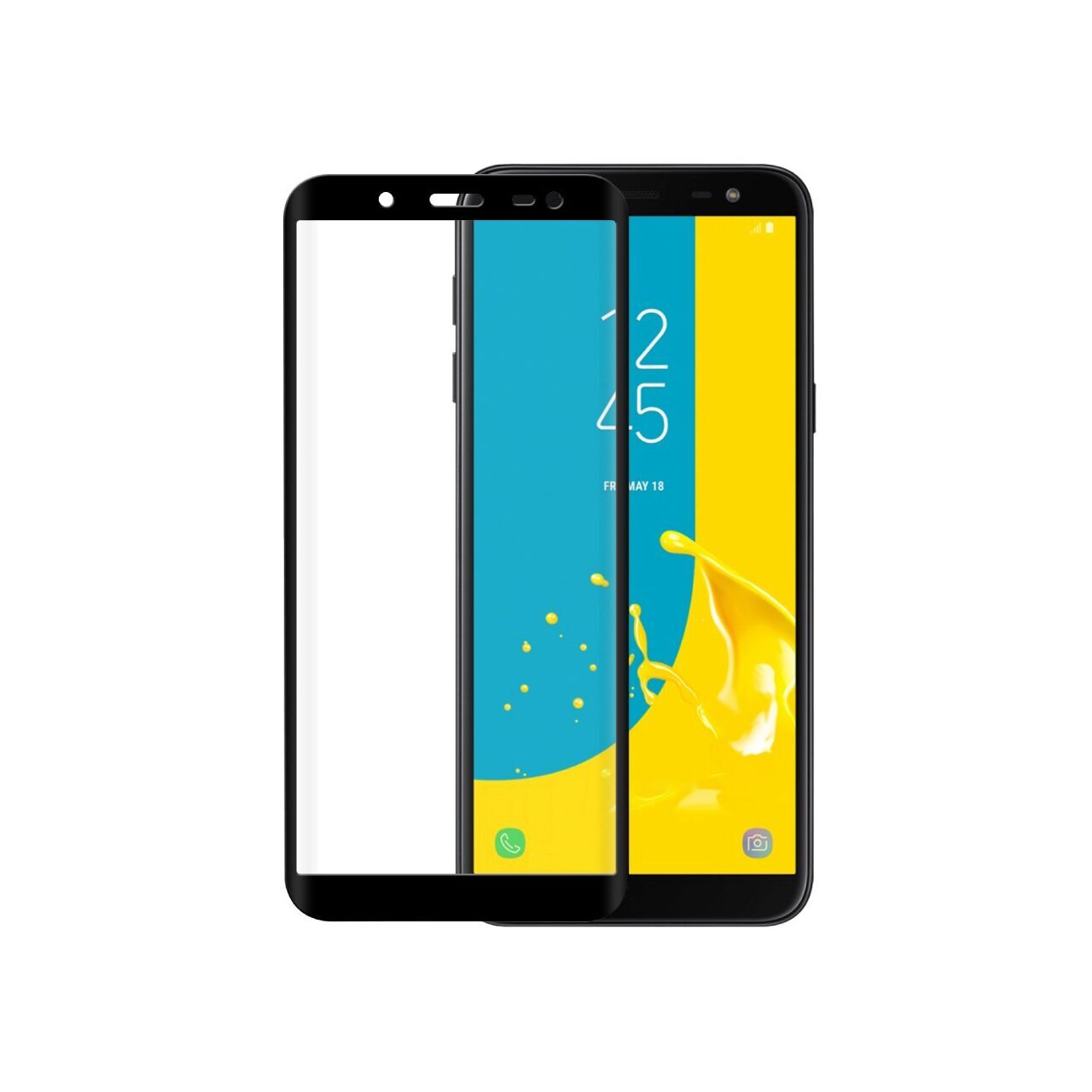 Samsung Galaxy J6 (2018) Eiger Glass 3D Edge to Edge Clear