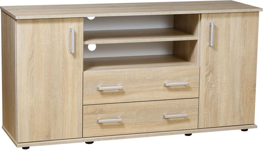 Steiner Shopping Kommode Tandil 08, Farbe: Eiche Sonoma - 82 x 160 x 45 cm (H x B x T)