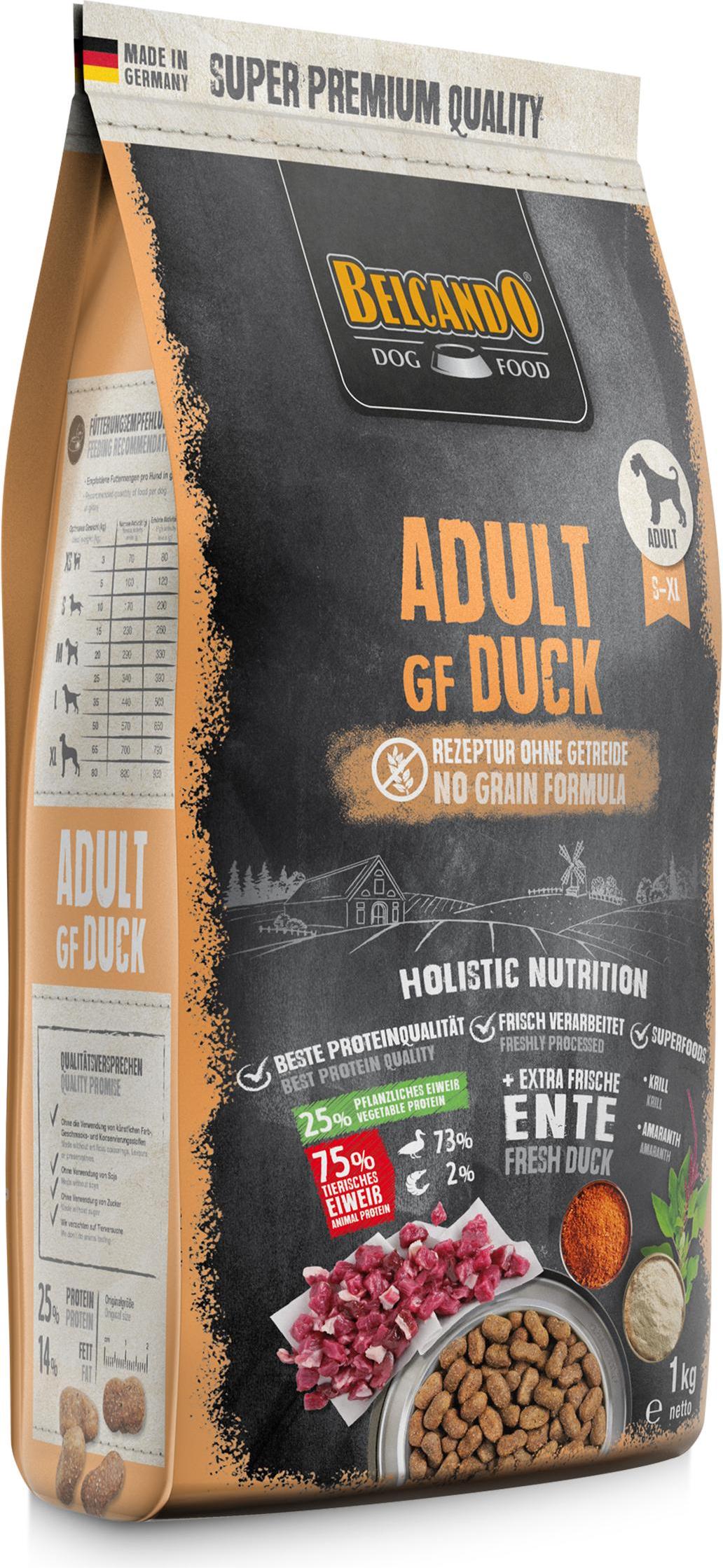Belcando Adult GF Duck 1kg, Adult, Ente, 1 kg 558309