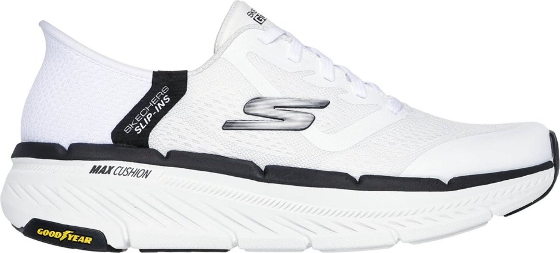 Skechers Herren Slipper Slip-Ins MAX 40 220526 WBK