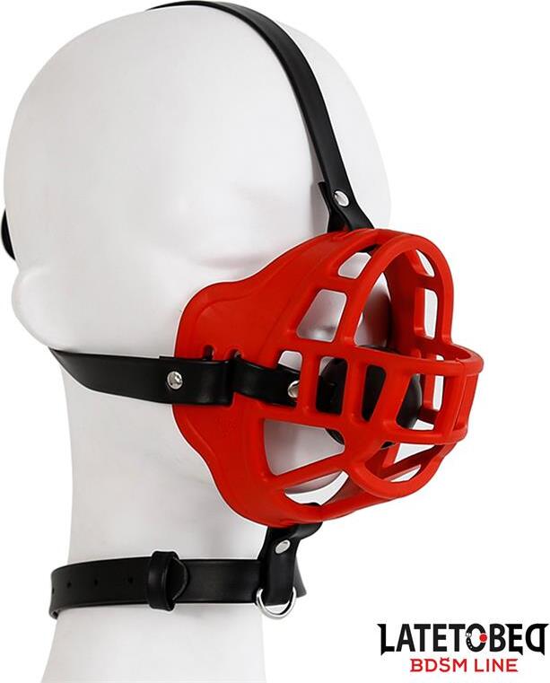 LATETOBED BDSM LINE Maulkorb mit verstellbarem Maul