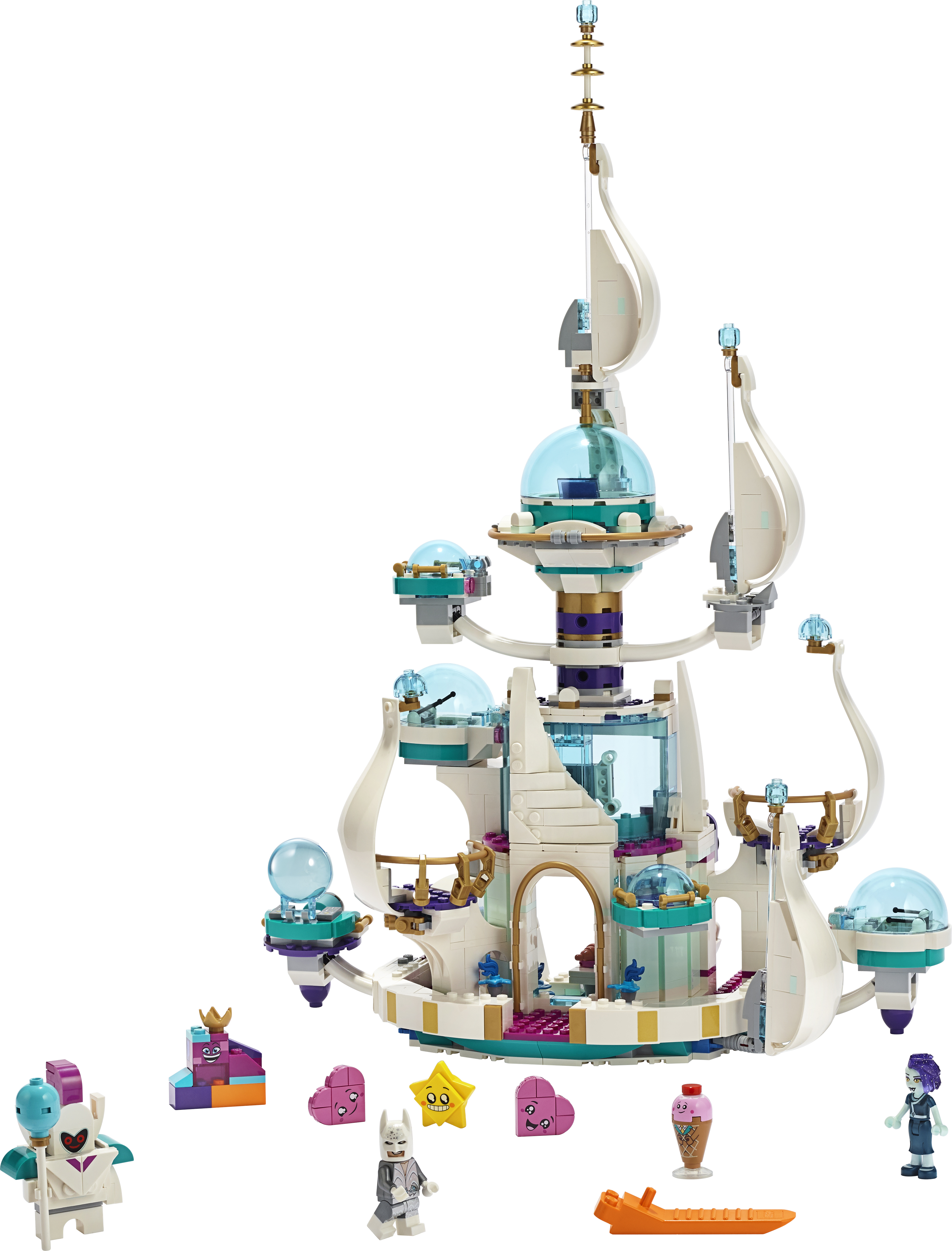 LEGO MOVIE 2 Königin Wasimma Si Willis „gar nicht böser“ Space-Tempel - 70838, Bausatz, 9 Jahr(e), 997 Stück(e), 1,57 kg