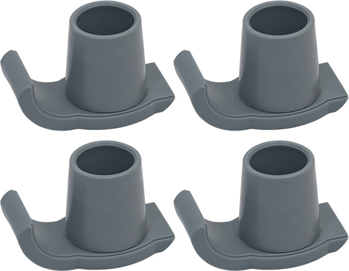 Meoiruery 4 Stück mit Gleitern für Senioren-Gehhilfen, Zubehör für Senioren-Gehhilfen. Einfach zu verwendende Gleiter für Gehhilfen aus Gummi, Ersatzfüße für Gehhilfen KAU-ER-LYS-PH-20251020-290