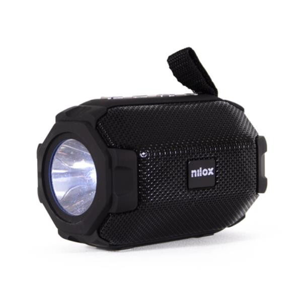 Nilox BLUETOOH SPEAKER 3W 5000 MAH BLACK 1-pásmový čierny reproduktor