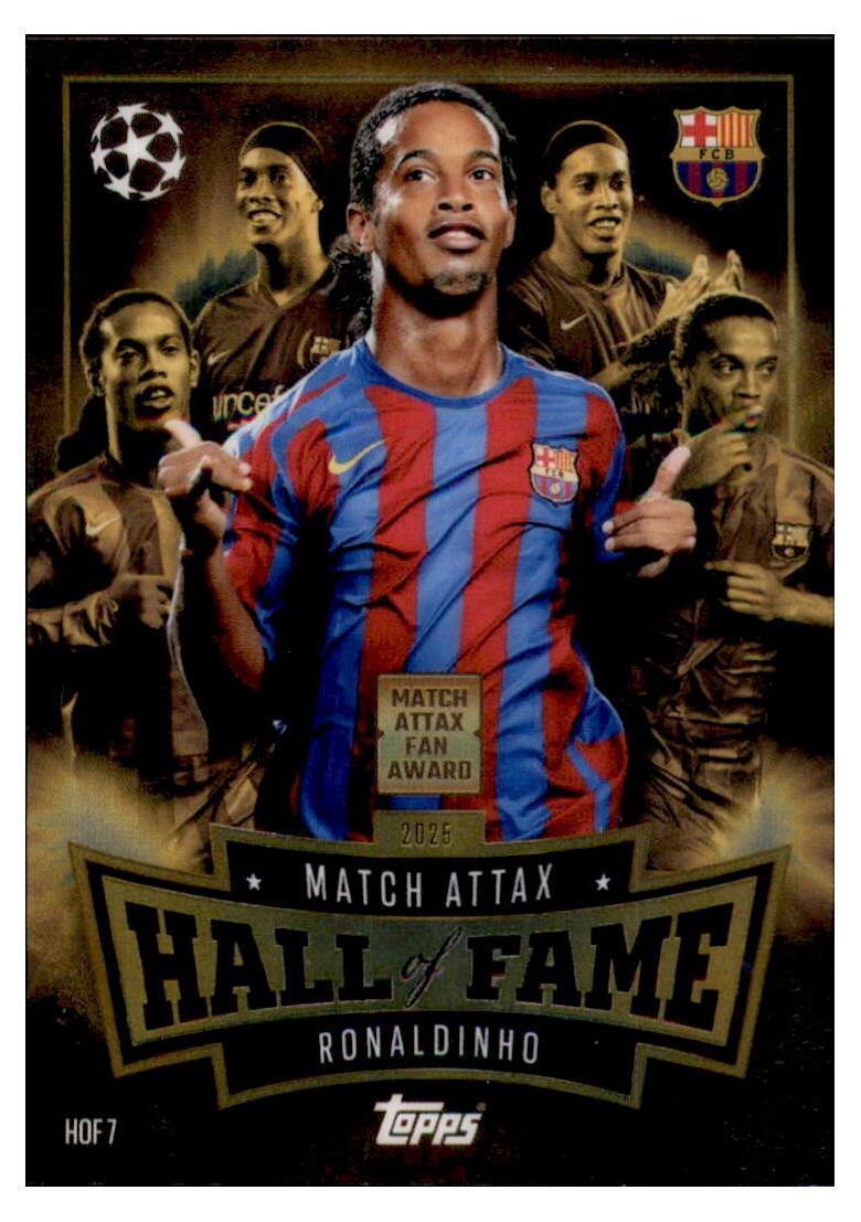 Topps HOF7 - Ronaldinho - Match Attax Hall of Fame - 2025/2026