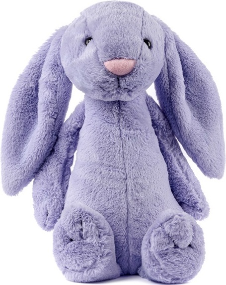 Miś Gustaw Gustaw Groß Kaninchen Figo (violett, 30cm) - Plüsch Kuscheltier, Plüschkaninchen - XXL Kaninchen Tier, Plüsch Mega Gross Kaninchen Plüschtier Kinder