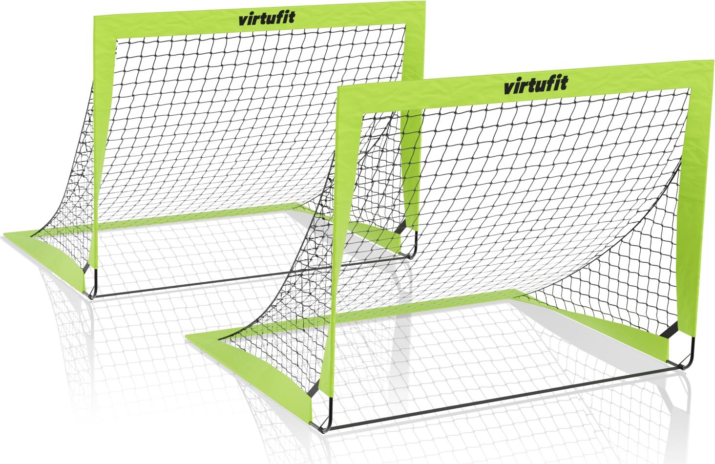 VirtuFit Fußballtore Set - Fußballtore - Pop-Up 120 x 90 cm 30700