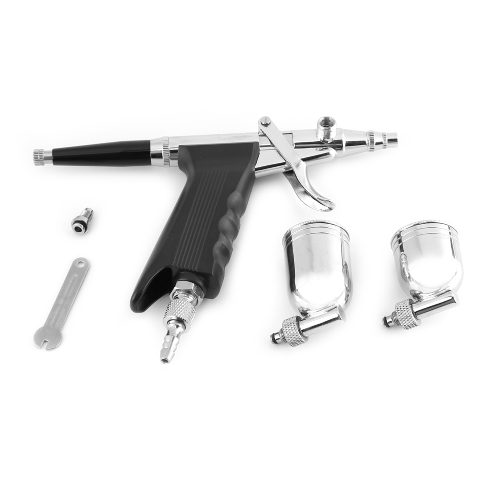 Cocosity Spritzpistole,Airbrush mit Seitenzufuhr,Airbrush mit Abzug,Airbrush-Kit,Airbrush zum Malen