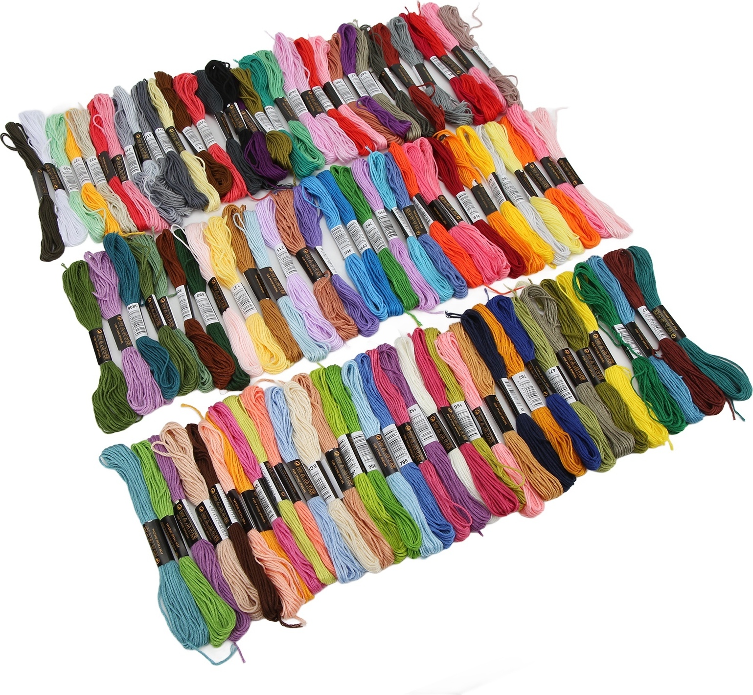 Vyšívacia niť, vyšívacia niť, niť na náramok, niť na krížový steh, niť na náramky, niť na ručné vyšívanie