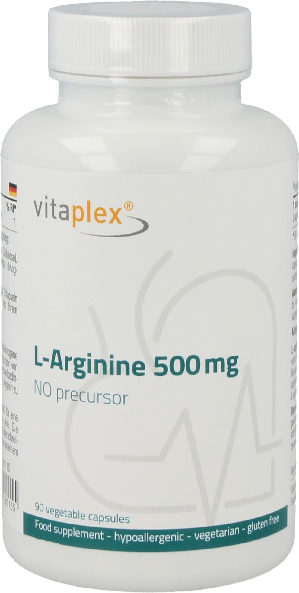 Vitaplex L-Arginine 500 mg- 90 Veget. Kapseln 115
