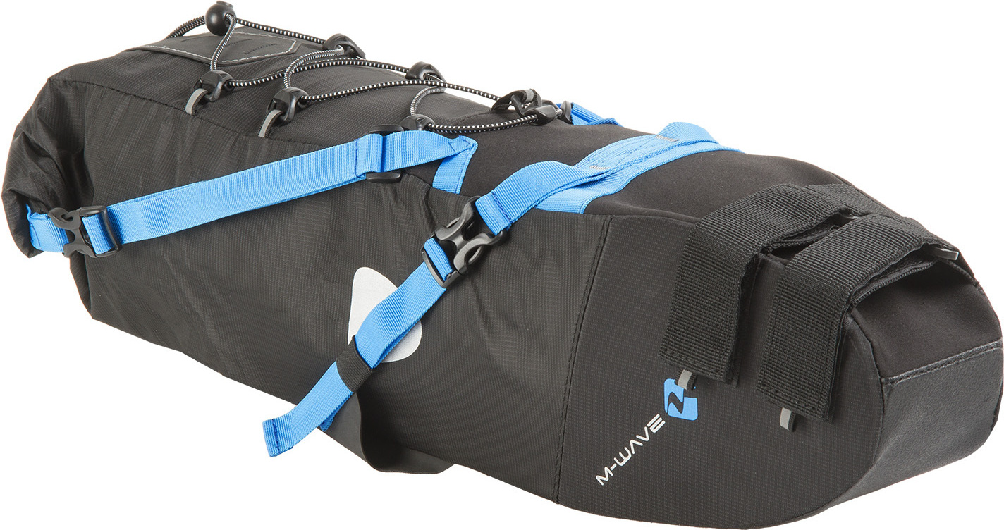 M-Wave Rough Ride Saddle L Fahrradtasche Fahrrad Satteltasche wasserdicht Gepäcktaschen Packtaschen Fahrradpacktaschen 122630
