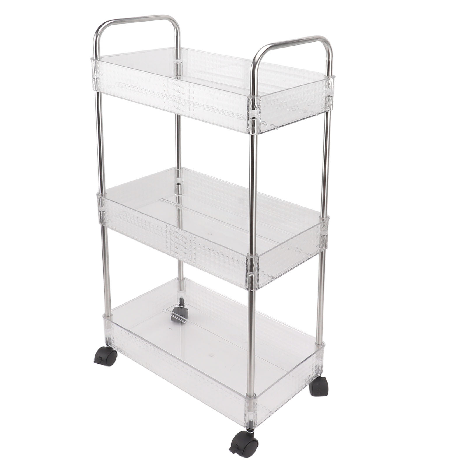 Cocosity Kitchen Storage Rack,3 Tier Shelves,3 Tier Storage Cart,Kitchen Storage Cart,Bathroom Storage Rack,Kitchen Storage Shelves