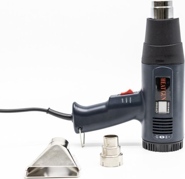 DIMEXACT - LCD -Bildschirm Wärmeverschiebung - 1800 W - 220 V - von 60 ° C bis 600 ° C - mit Zubehör Dec-therm