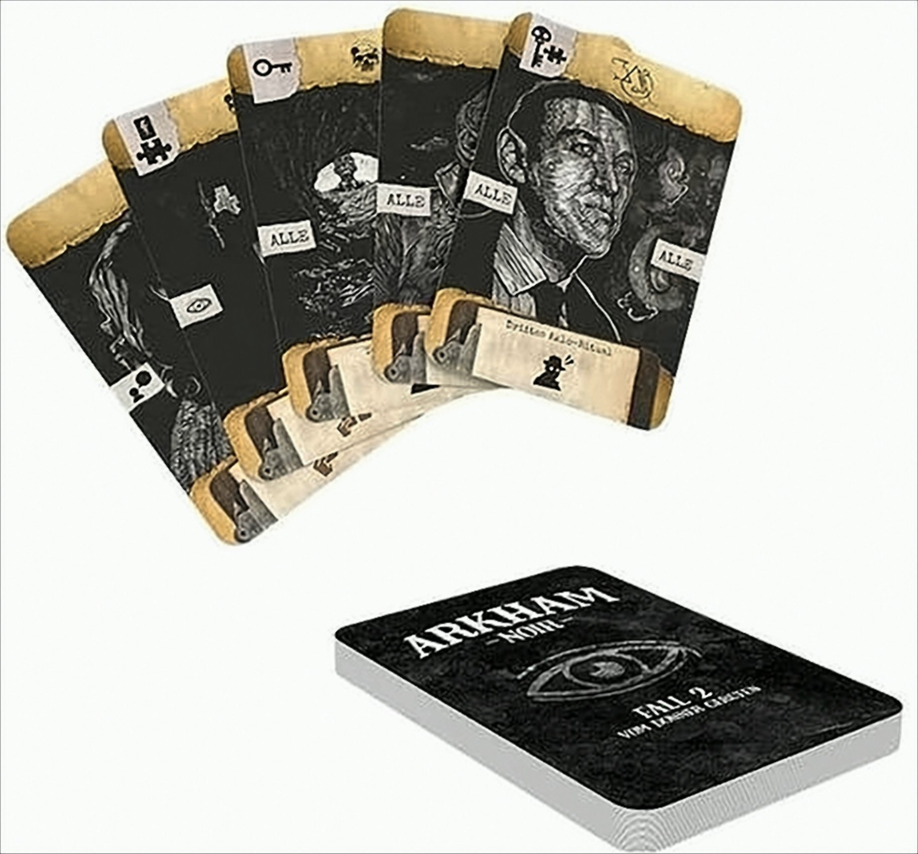 Asmodee Arkham Noir Fall 2: Vom Donner gerufen 1782841