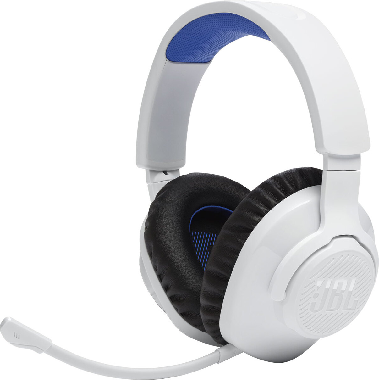 JBL Quantum 360P Console Wireless Gaming-Headset JBLQ360PWLWHTBLU