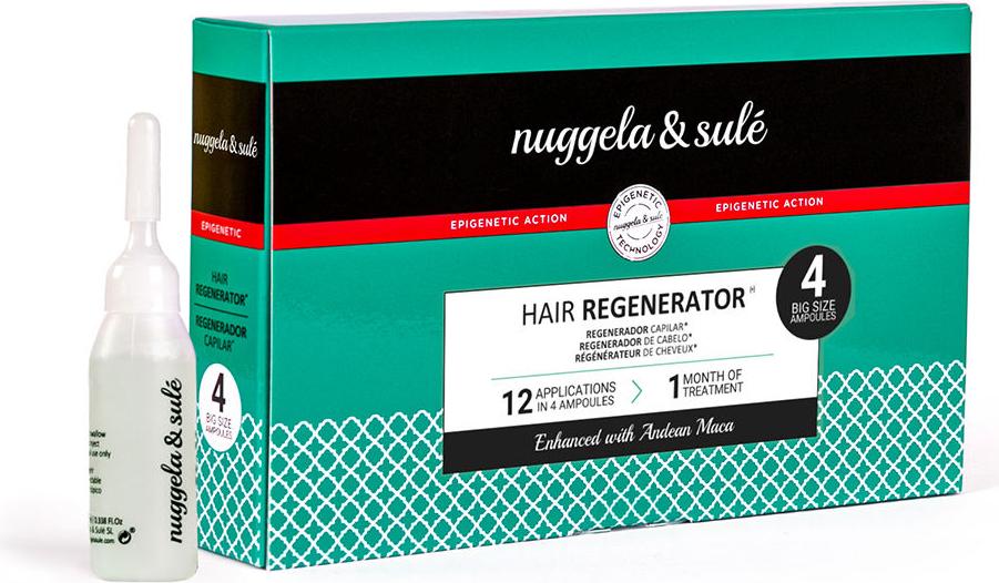 Nuggela & Sulé 1401-61559, Unisex, 10 ml, Flüssigkeit, Ampulle, Alle Haare, Aqua, alcohol denat, propylene glycol, placental protein, glycerin, methylpropanediol, hydrolyzed...