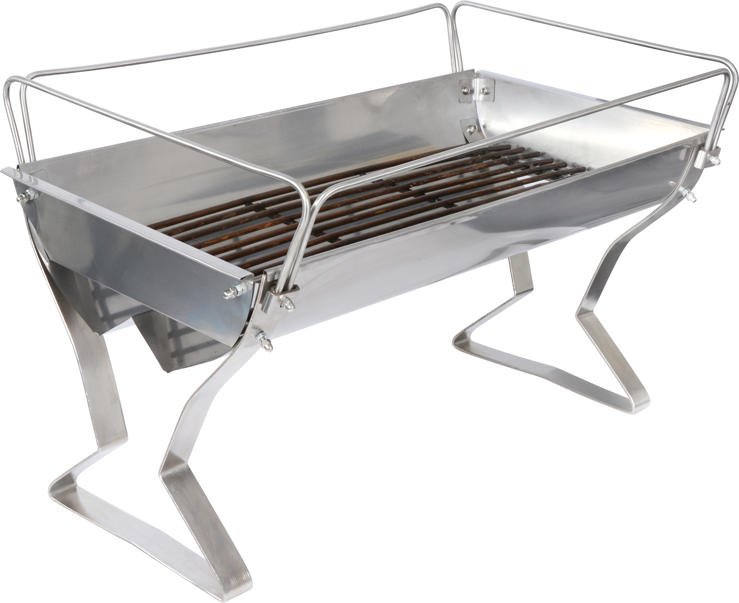 EDUPLAY 110465 Stockbrot Grill, silber EDU110465