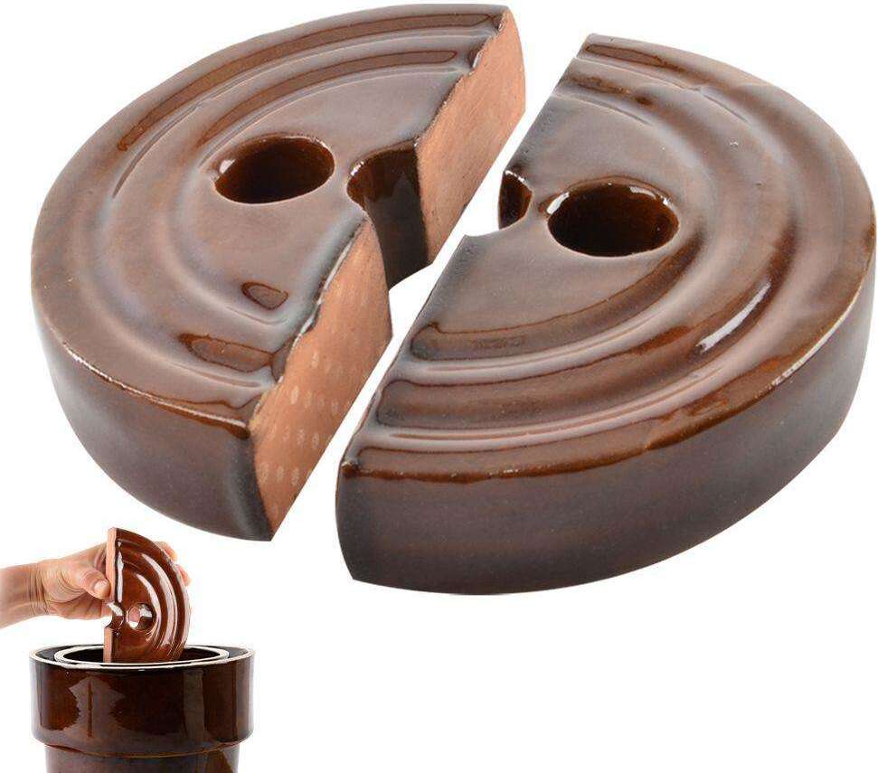 ORION Beschwerungsstein für Sauerkrauttöpfe Sauerkrautfässer 21 cm 113065