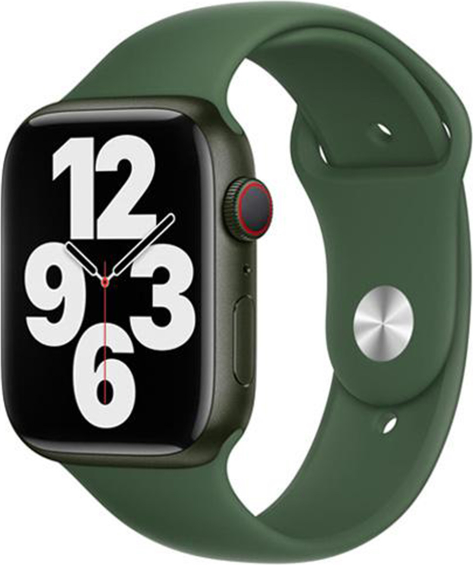 Apple MKU73AM/A, Band, Smartwatch, Grün, Apple, Apple Watch 38mm Apple Watch 40mm Apple Watch 41mm, Fluor-Elastomer