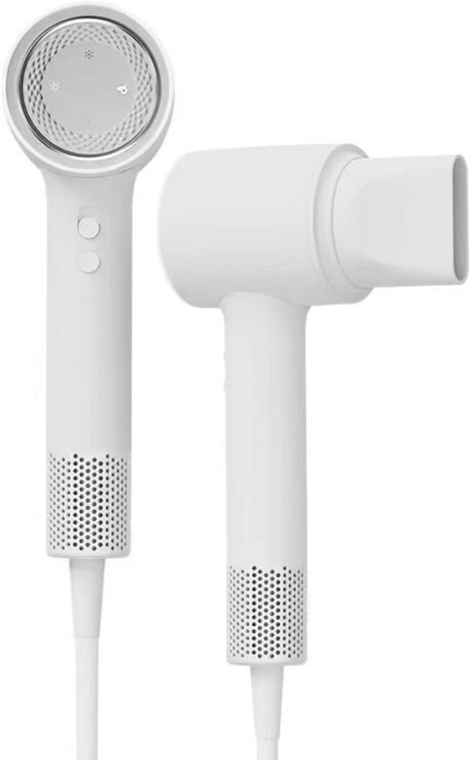 Raypow Professioneller Ionen-Haartrockner mit 3 Einstellungen, 1600 W, KI-Technologie und 200 Millionen negative Ionen für Zuhause, Reisen, Fitnessstudio