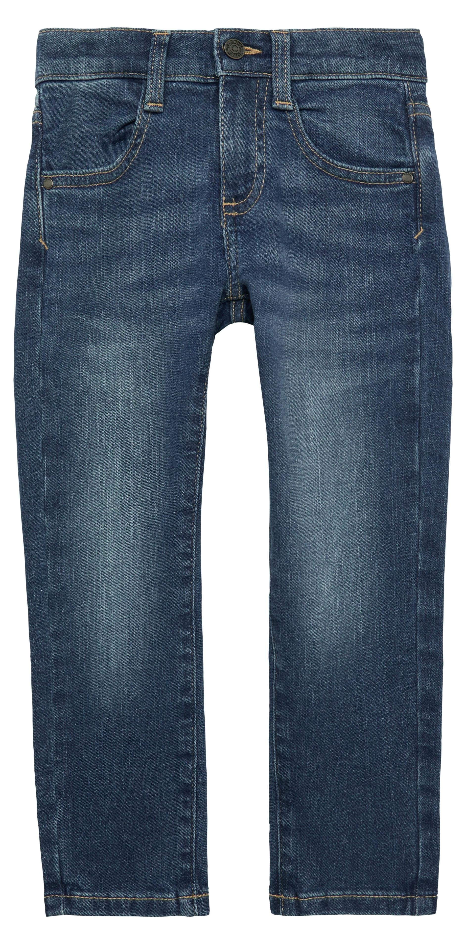 s.Oliver Jeans Slim Fit Slim Leg Mid Rise Waschung, weich gefüttert, bewegungsfreundlich