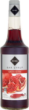 Grenadine-Sirup mit Granatapfelgeschmack für Bars 700ml - Rioba