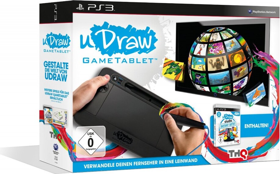 THQ uDraw GameTablet mit Instant Artist 8300-155564